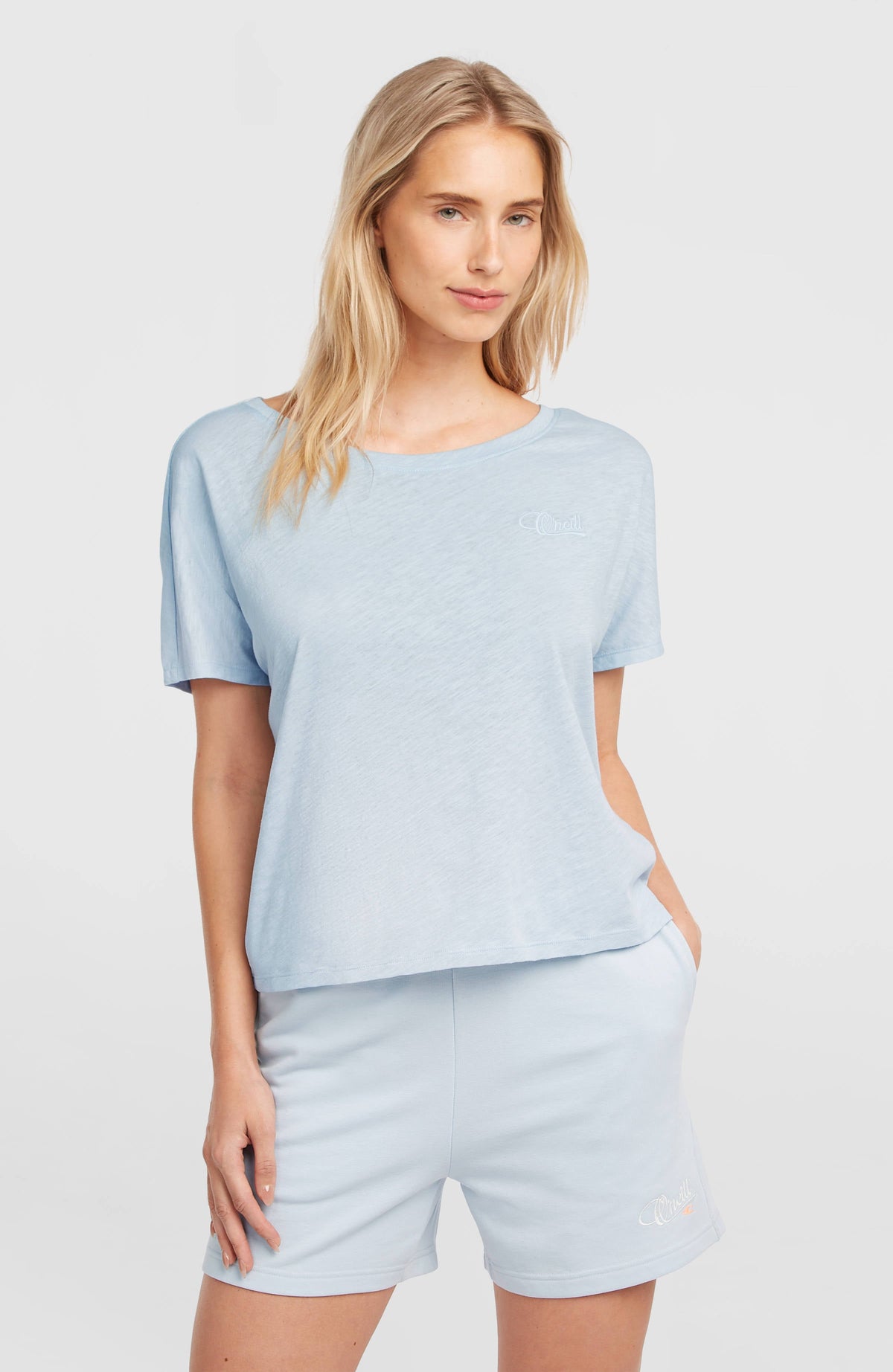 Essentials Script Scoop Neck T-Shirt - O'Neill Women
