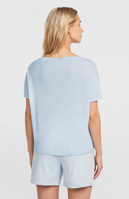 Essentials Script Scoop Neck T-Shirt - O'Neill Women