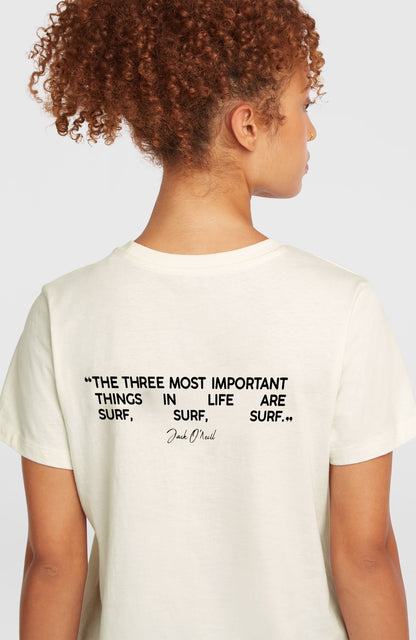 Polygiene Cotton Graphic T-Shirt - O'Neill Women