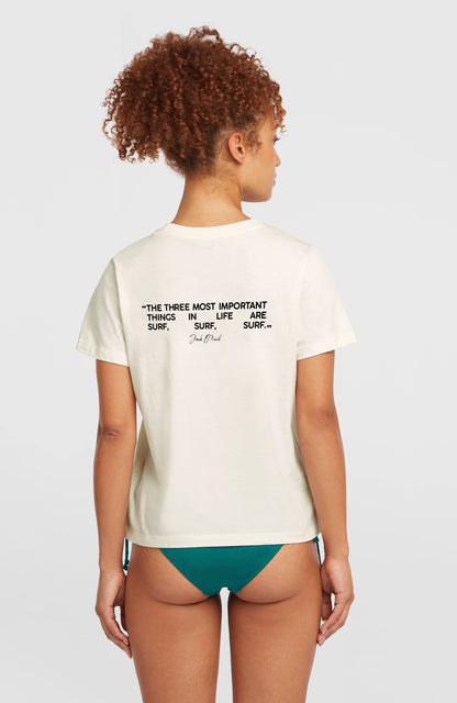 Polygiene Cotton Graphic T-Shirt - O'Neill Women