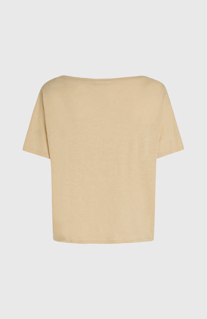 Essentials Script Scoop Neck T-Shirt - O'Neill Women