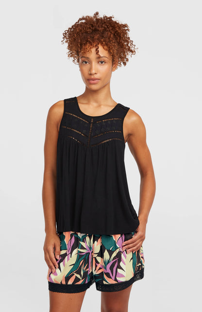 Essentials Tokeena Embroidery Tank - O'Neill Women