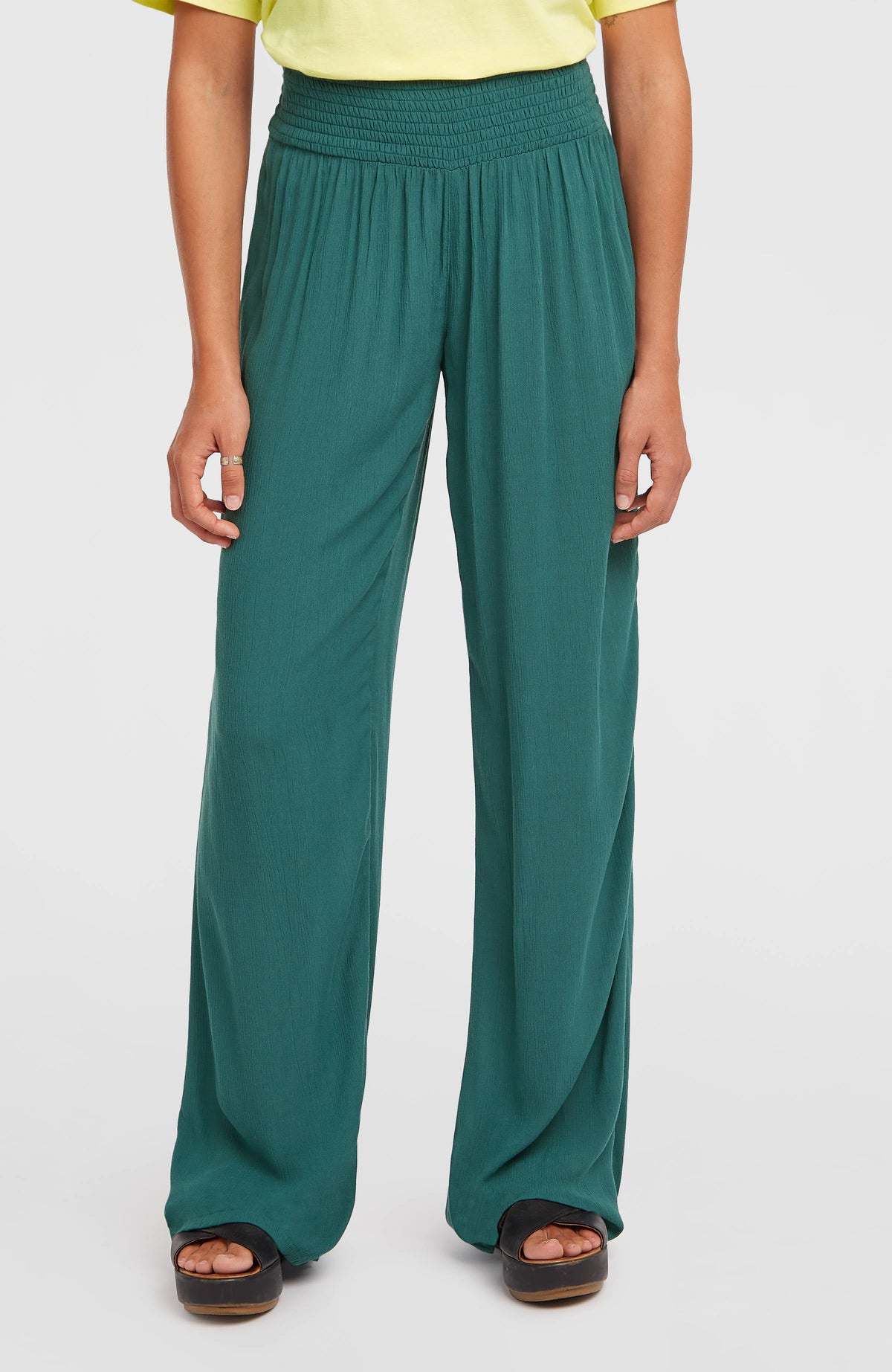 Johnny Smocked Waist Pants - O'Neill Women