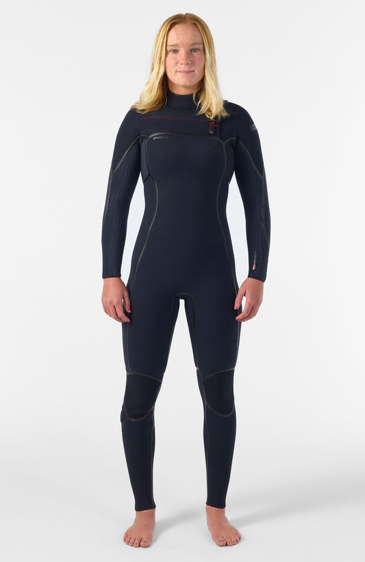 Hyperfreak Fire 5/4mm+ Chest Zip Full Wetsuit - O'Neill Women|Wetsuits