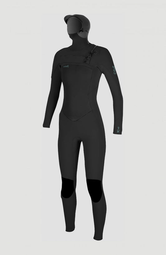Women Epic 6/5/4mm Chest Zip Full Wetsuit with Hood Women – O'Neill - O'Neill Women|Wetsuits
