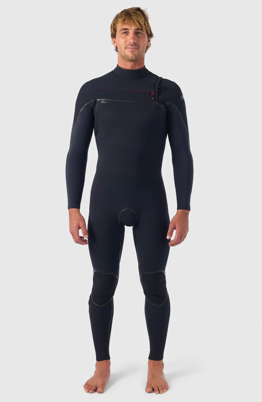 Hyperfreak Fire 4/3mm+ Chest Zip Full Wetsuit - O'Neill Men|Wetsuits