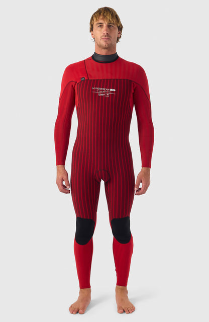 Hyperfreak Fire 5/4mm+ Chest Zip Full Wetsuit - O'Neill Men|Wetsuits