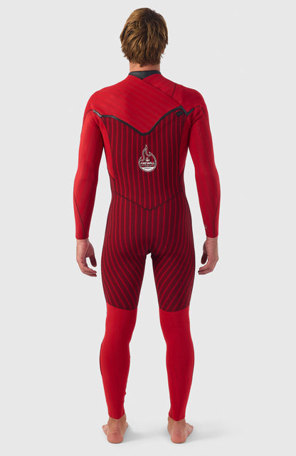 Hyperfreak Fire 5/4mm+ Chest Zip Full Wetsuit - O'Neill Men|Wetsuits