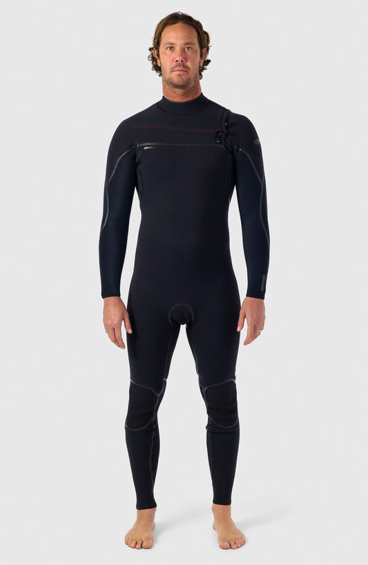 Hyperfreak Fire 3/2mm+ Chest Zip Full Wetsuit - O'Neill Men|Wetsuits