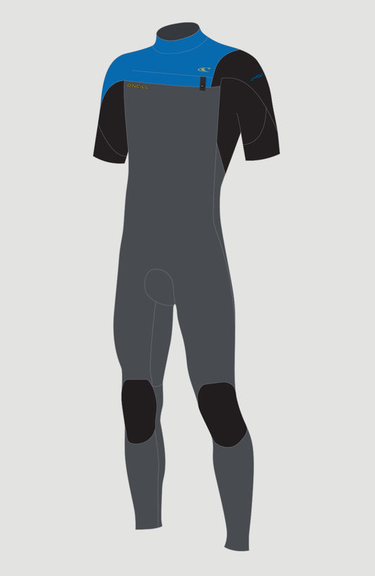 Men Hammer 2mm Chest Zip Short Sleeve Full Wetsuit Men – O'Neill - O'Neill Men
